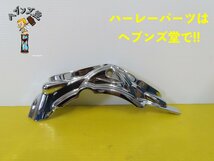 A24045J【美品】クリアキン.TC.ソフテイル.エンジンベース.レフトサイドカバーメッキ 07-17年FXST.FLST.ハーレー_画像1