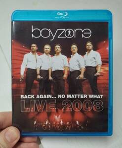 【輸入盤ブルーレイ】 BOYZONE - BACK AGAIN - NO MATTER WHAT LIVE б [BD25] 1枚