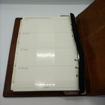 【新品】Filofax ロックウッド システム手帳 A5サイズ コンパクト コニャック _画像9