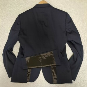 ZARA/ザラ ブラックタグ 3L/XXXL相当54サイズ ストレッチ テーラードジャケット/アウター 紳士服 ネイビーカラー サイドベンツ メンズの画像3