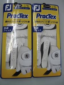 送料無料◆新品◆現行モデル◆フットジョイ：プラクテックス◆合皮◆手袋：２３cm◆左利き◆白◆税込即決