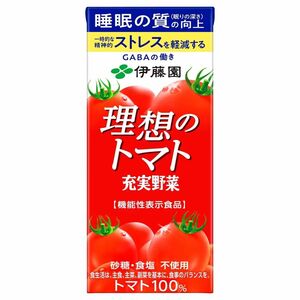 トマトジュース　理想のトマト　睡眠の質の向上　24個