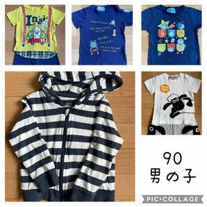 トーマス　ドラえもん　ショーン　Tシャツ　長袖パーカー　90 夏服おまとめ 