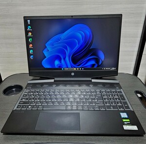 HP CPU Core i7-9750H メモリー 16GBストレージ M.2 256GB SSD + 1TB HDD グラフィックスGTX 1660 Ti Windows 11 pro office 2019