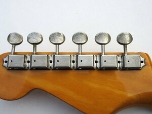 FERNANDES　フェルナンデス　クルーソン型ペグ　6連　DELUXE刻印　RSTシリーズパーツ　ニッケル　83年製FERNANDES ST-85DM