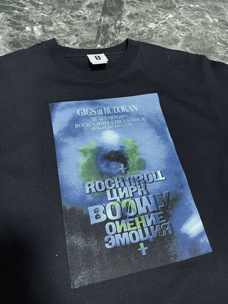 BOOWY 40th記念Tシャツ バンT ブラック Lサイズ　バンド　ボーイ　②