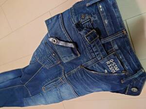 【初回出品】G-STAR RAW♪TRAIL 5620 TAPERED♪Italy♪ジースター♪立体裁断♪傑作♪絶版品♪W28 L32♪50278 1101 1366