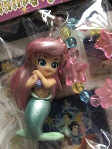  Ariel Disney Princess strap for mobile phone netsuke Little Mermaid person fish .