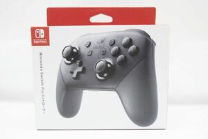 D396H 044 Nintendo Switch Nintendo switch Pro controller black operation verification settled secondhand goods 