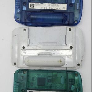 D268H 035 バンダイ WonderSwan ワンダースワンカラー 本体のみ まとめて 計5台セット 現状品 ジャンクの画像3