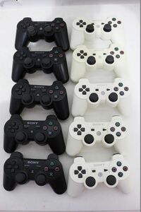 D302H 047 SONY PS3 コントローラー DUALSHOCK3 CECHZC2J 本体のみ まとめて 計10個セット 現状品 ジャンク③