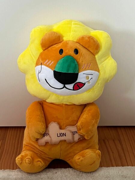 新品非売品☆ たべっ子どうぶつビスケットもぐもぐ　BIG lion