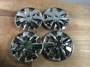  Nissan NV350 Caravan ( chrome ) 15 -inch dish type wheel cover 4 sheets 1 months with guarantee wheel cap immediate payment free shipping Okinawa un- possible 