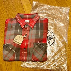 TENDERLOIN HEAVY FLANNEL CHECK SHT W テンダーロイン ヘビー フランネル チェック シャツ 長袖の画像1