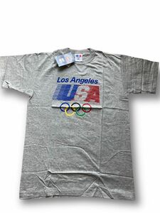 Tシャツ 90s ロサンゼルス　オリンピック グレー　リーバイス Levi's