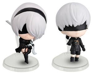 2B 9S セット NieR:Automata Ver1.1a カプセルフィギュアコレクション ガシャポン 2B 9S 即決おまけ ポッド ニーア オートマタ 