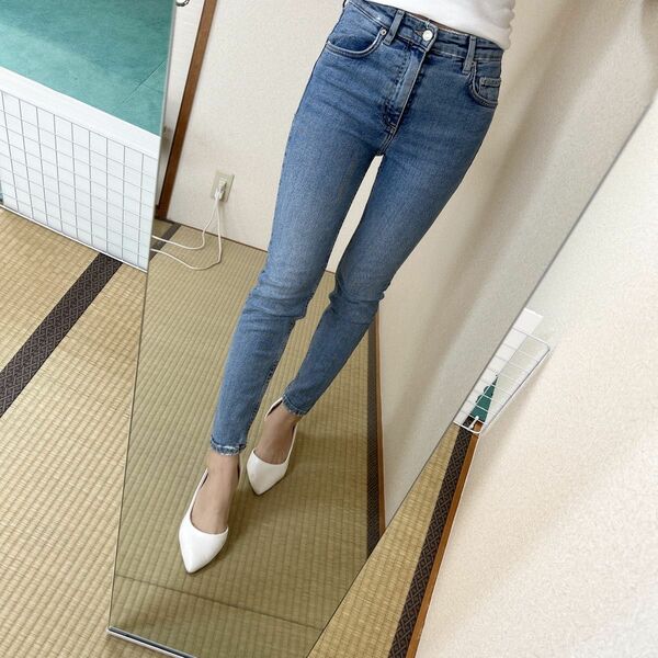 ZARA デニムスキニーパンツ resexxy rienda GYDA SLY