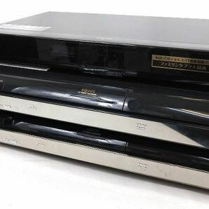 EM-102875〔ジャンク/通電確認済〕AQUOS BDレコーダー+DVDレコーダー 3台セット [BD-W1200・DV-ACW75・DV-ACW52] (シャープ sharp) 中古の画像1