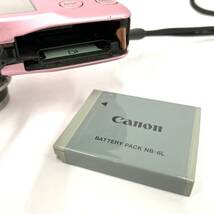 【K】Canon　キャノン　IXY　200F　デジタルカメラ　デジカメ　ピンク　動作未確認　イクシー　12.1 MEGA PIXELS　ジャンク【2186】A_画像8