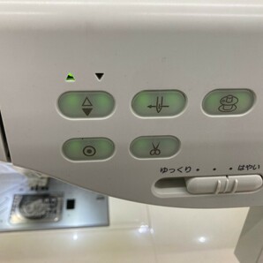 【K】JANOME SECIO 11000 ジャノメミシン コンピューターミシン 通電確認済み【4801】の画像4