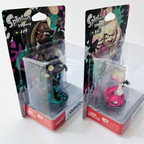 【未使用品】amiibo アミーボ スプラトゥーン ヒメ イイダ Splatoon amiibo Switch ニンテンドー 任天堂 テンタクルズの画像4