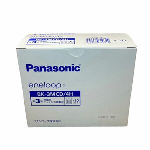 【新品未開封】Panasonic パナソニック エネループ スタンダードモデル BK-3MCD/4H 10個セット