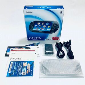 PlayStation Vita PCH-1100 AB01 3G/Wi-Fiモデル 限定版 クリスタル・ブラック 