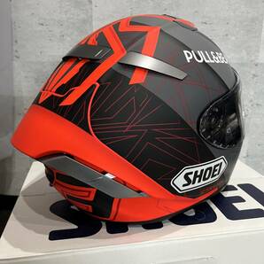 美品 SHOEI ショウエイ X-Fourteen X-14 マルク・マルケス MM93 BLACK CONCEPT 2.0 Lサイズ の画像5