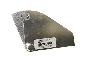 【全国送料無料】010601 Golf-Mechanix かんたん　ロフトアングルゲージ　測定・計測
