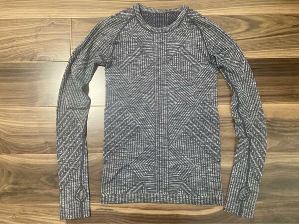 ルルレモン Lululemon Rest Less Pullover サイズ2 美品～超美品☆ 長袖Ｔシャツ ロングスリーブ