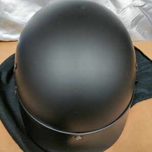 GXT 半キャップ 半ヘル ハーフヘルメット 半帽ヘルメット レトロ ハーレー アメリカン カブ M の画像2