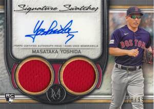 【吉田正尚】ルーキー ジャージ 直筆サインカード 99枚限定 オリックスバファローズ 2023 TOPPS AUTO MUSEUM COLLECTION #検索 BBM EPOCH