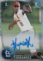 【ジュニオール・フェルナンデス】直筆サインカード 499枚限定 千葉ロッテマリーンズ 2016 TOPPS JUNIOR FERNANDEZ AUTO #検索 BBM EPOCH_画像1