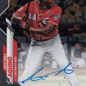 【アキーノ】ルーキー 直筆サインカード 中日ドラゴンズ 2020 TOPPS CHROME ARISTIDES AQUINO AUTO #検索 BBM EPOCHの画像1