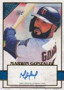 【マーウィン・ゴンザレス】直筆サインカード 50枚限定 オリックスバファローズ 2020 TOPPS GALLERY MARWIN GONZALEZ AUTO #検索 BBM EPOCH