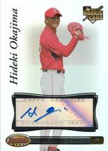 【岡島秀樹】ルーキー 直筆サインカード シリアルナンバーシール付 読売ジャイアンツ 2007 TOPPS BOWMAN'S AUTO #検索 BBM EPOCH エポック_画像1