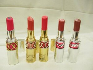  Yves Saint-Laurent voryupte plan p in color 2+ rouge car in 15,163+ candy gray z13,15. lipstick 5 pcs set cat pohs possibility o0176