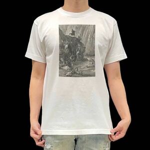 未使用 新品 ギュスターヴドレ グスタフドアーズ ドンキホーテ ダークアート Tシャツ S M L XL ビッグ オーバーサイズ XXL~5XL ロンT 対応