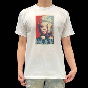 未使用 新品 MADONNA マドンナ 80年代 洋楽 ポップス ポップアート Tシャツ S M L XL ビッグ オーバーサイズ XXL~5XL ロンT パーカー 対応