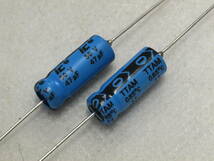 即決 CDE (Illinois Capacitor) 47uF 50V 85℃ TTA 2本 アキシャルリード 電解コンデンサー_画像1