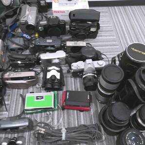 【カメラまとめ】1円スタート！ 大量 カメラ まとめ 一眼レフ コンパクトカメラ デジカメ フィルムカメラ Nikon Canon Minolta レンズ 小物の画像6