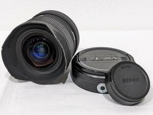 【1円～】SIGMA シグマ SIGMA EX 12-24mmD 1:4.5-5.6 DG HSM レンズのみ ニコンFマウント用 カメラレンズ 現状品