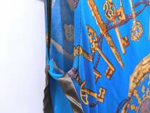 Hermes エルメス トップス タンクトップ シャツ 青 ブルー レディース ブランド アパレル 婦人服 ファッション_画像6