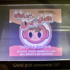 ナムコ ミスタードリラー Mr.DRILLER ゲームボーイ カラー GBC 【 箱・取扱説明書・保証書あり 動作確認済 ワンオーナー 美品 】の画像7