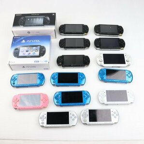 【同梱不可】【訳あり】【ジャンク】PSP/PSVita 本体まとめ売りセット プレイステーションポータブル/ヴィータ 60014598の画像1