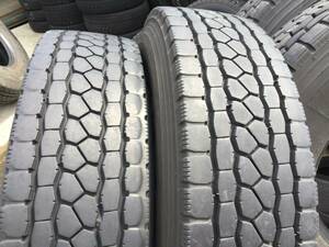 R624 ★11R22.5 14PR BRIDGESTONE M801 2022年製の2本タイヤでの出品です。★領収書可★送料無料です★