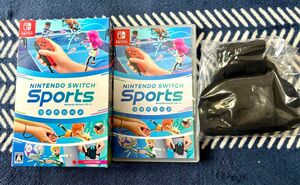 【Switch】 Nintendo Switch Sports 未使用のレッグバンド付き