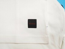 新品国内正規品 Paul Smith ポールスミス ラビット刺繍 ストレッチ中厚手コットン 長袖TシャツL白(010) 82-7134_画像6