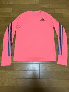 adidas ラン アイコン フル リフレクティブ 3ストライプス 長袖Tシャツ