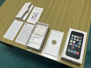 【空箱】iPhone 5s スペースグレー Apple アップル ME338J/A 外箱のみ